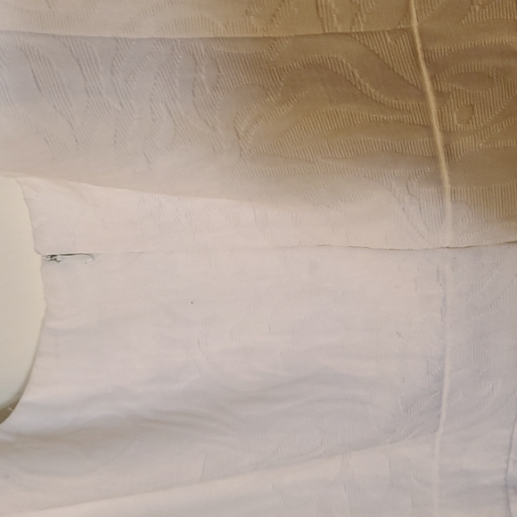 White sleeveless summer dress - Picture 7 of 11